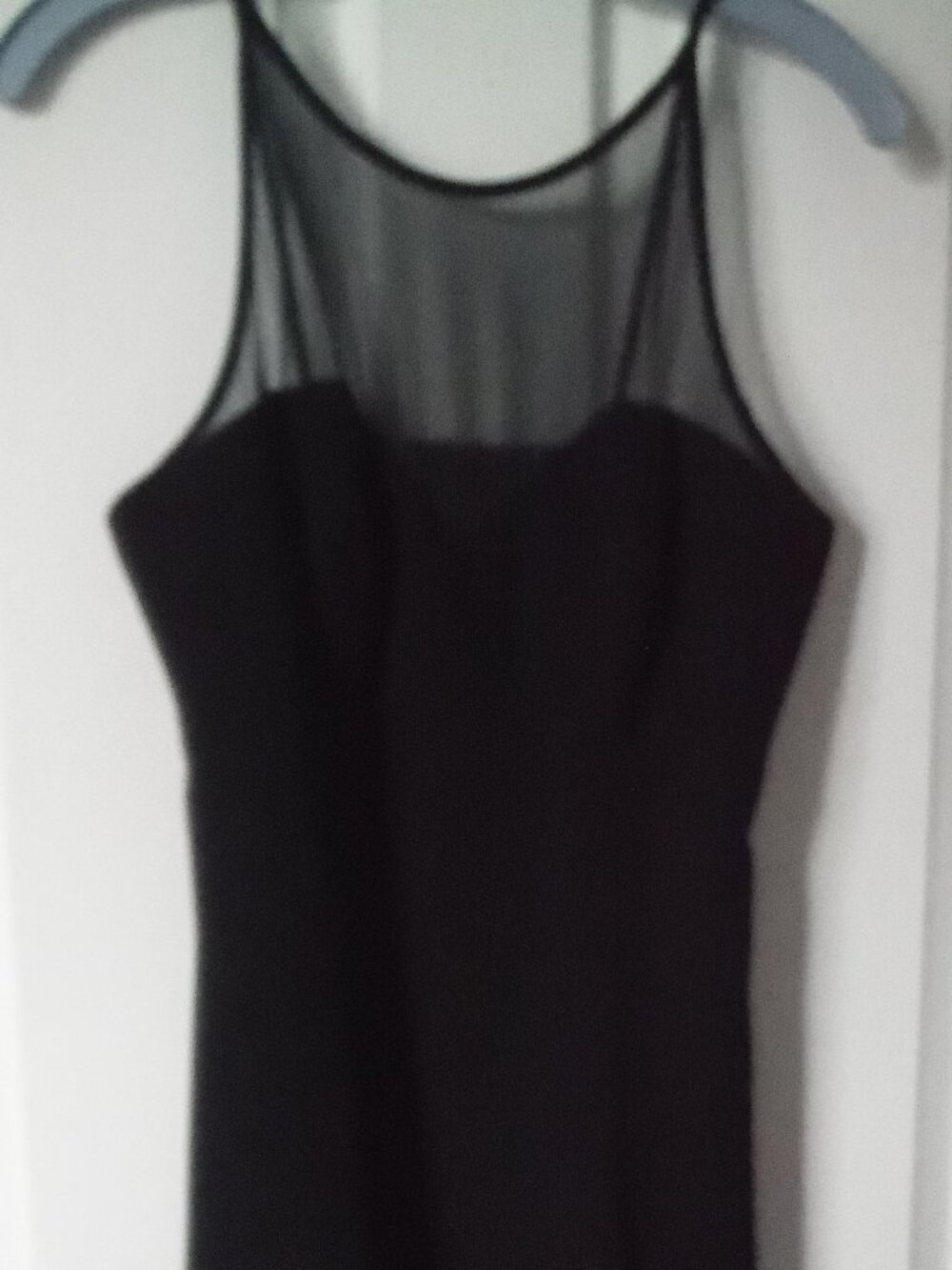 Moda Intl Victorias Secret Black 2 layer dress SIZE 4 NWT